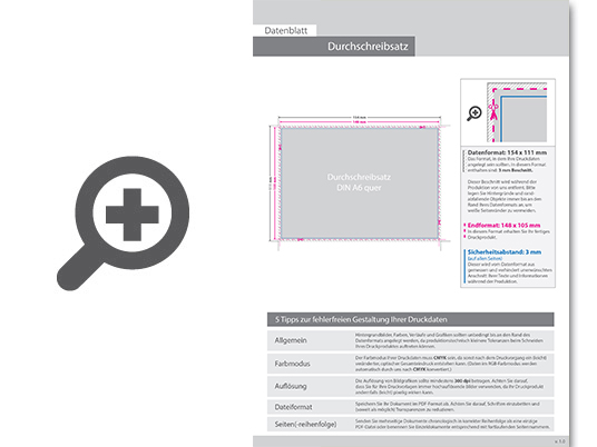 Product Bild durchschreibes__tze_din_a6_quer__3-fach__4_0-farbig