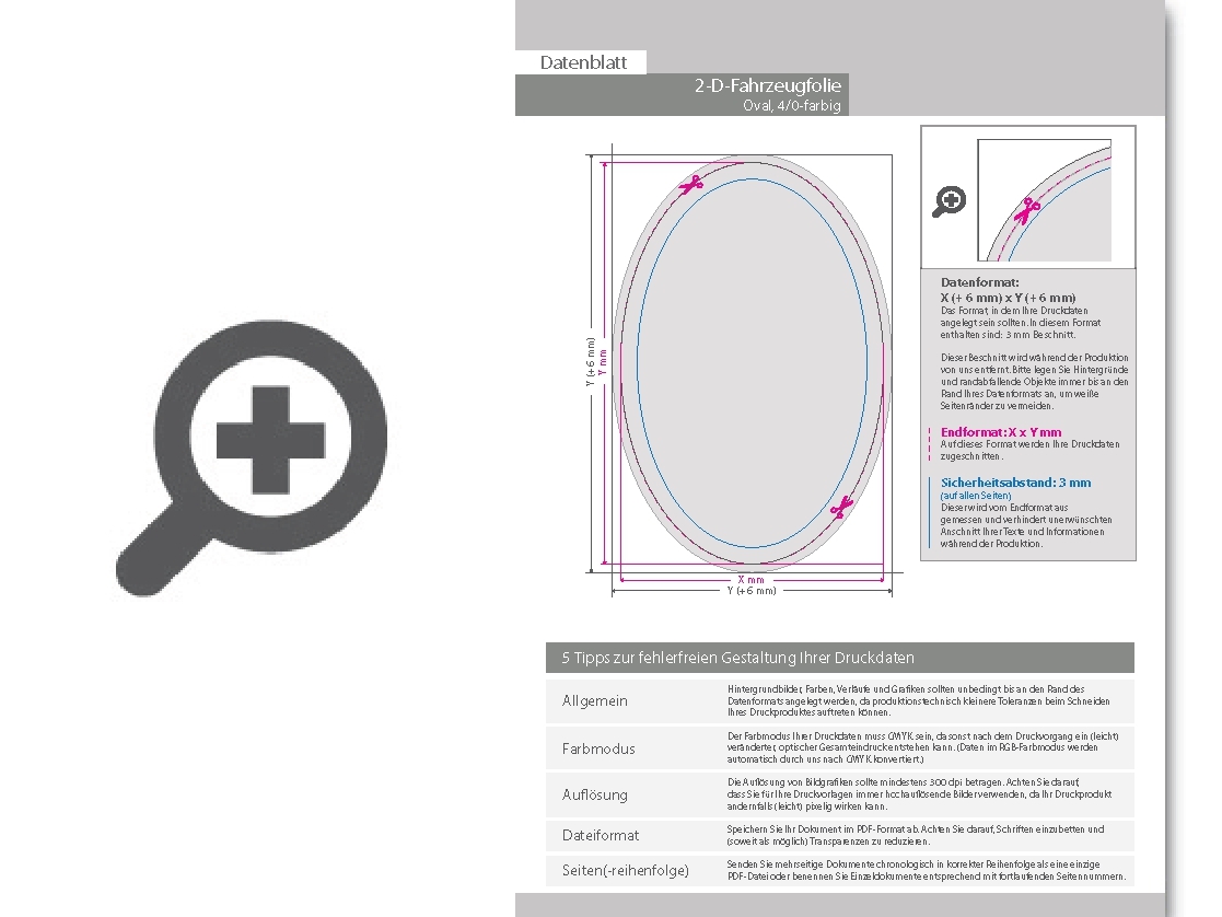 Product Bild 2d-fahrzeug-klebefolie_oval_(oval_konturgeschnitten)