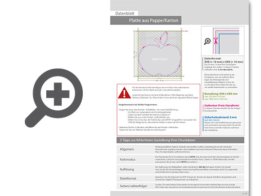 Product Bild karton_mit_wabenstruktur_in_apfel-form_konturgefr__st___einseitig_4_0-farbig_bedruckt