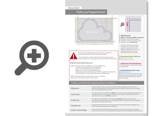 Product Bild karton_mit_wabenstruktur_in_wolke-form_konturgefr__st___einseitig_4_0-farbig_bedruckt